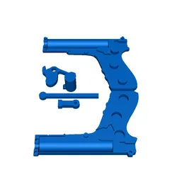 Free Other STL Download - keychain gunby Splatendo12345