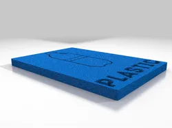 Labels for recycling containers