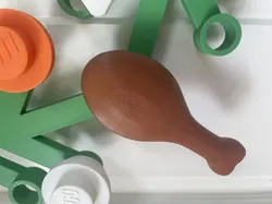 Lego wreath turkey leg