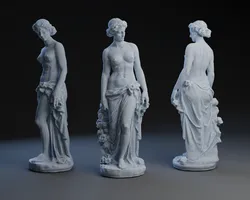 Meshy.ai Test. Classical Statue.