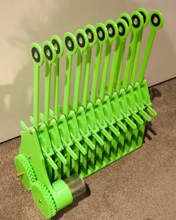 Perpetual Pendulum Wave