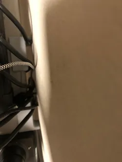 Table edge cable spacer