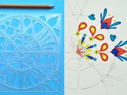 Universal Mandala Template