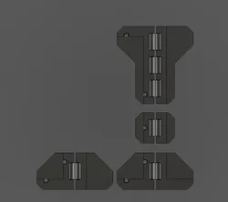 Voton V0 Door Hinge 270° 3mm Panels
