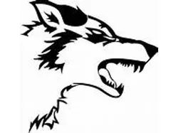 Wolf wall art