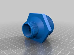 1-1/4in npt to hose thread adapter