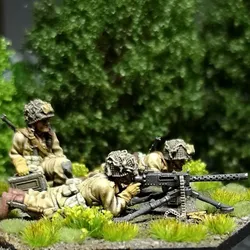 28mm US paratroopers MMG M1919