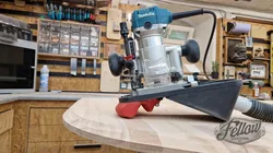 30° chamfer guide for Makita router
