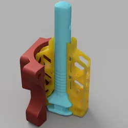 55mm Motor Holder for Hot Stick Knife Blade - Compatible with MPCNC and Foam Cutting Tools