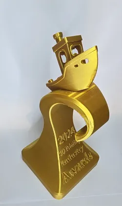 Benchy Boat Trophy - Riding the wave of success