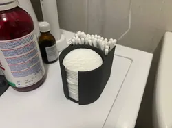 Cotton pad and tips holder