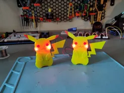 Create Your Own Pikachu with LED Eyes! | Child-Friendly Soldering Project