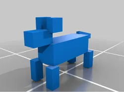 Cute Cube Doggy