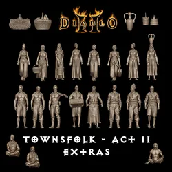 Diablo II - Act II NPCs - Extras