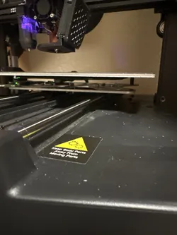 Ender V3 SE with K1 hotend vent ring