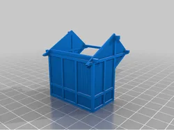 HO scale PRR type shelter