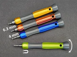 Magnetic Precision Bit Screwdriver 4 mm / 6.3 mm