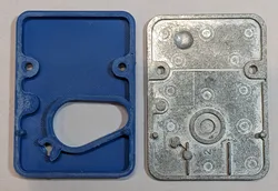 Marson's S&G Back Cover Plate, with and without window