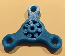 PIP Fidget spinner with integrated bearing