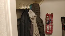 Simple coat hook