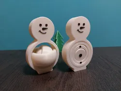 Snowman Ring Figdet
