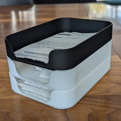 Stackable Tray Organizer for UPS 4x6 Shipping Labels
