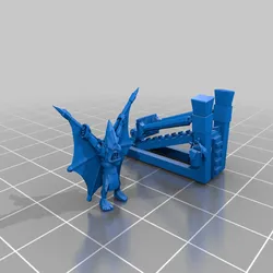 مجاني Miniature Games & Accessories STL تنزيل - غواص عفريت الموت الغواص - SMT_M 🦊