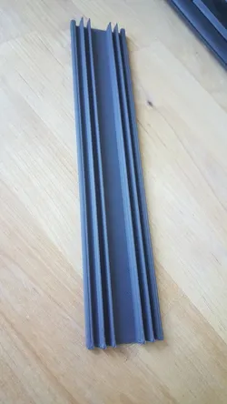2040 Linear rail wire cover