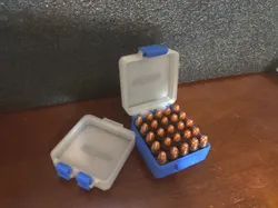 9X19mm, Spring Latch, Snap Hinge Modular Ammo Box