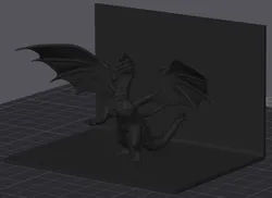 Bookend Dragon