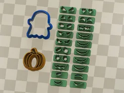 Cookie Cutter - Halloween Ghost & Pumpkins