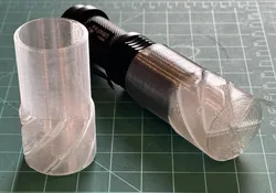 Flashlight Diffuser  (Vase Mode)
