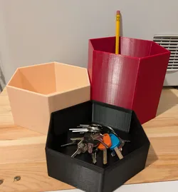 Hexagon container