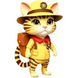 Hiking Cat