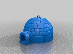 Igloo Ornament