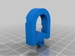 Keychain in the form of Xiaomi logo