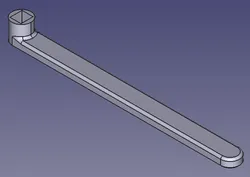 Radiator ventilatoin key and vessel