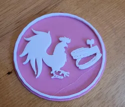 Rooster Teeth Logo Coaster