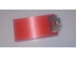 Safety razor blade disposal container