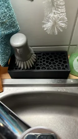 Spülbecken Ablage