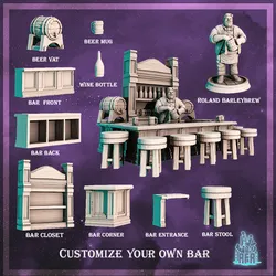 TheCopperclawCounter - Tabletop miniatures (Pre-Supported)