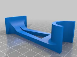 Adhesive paper towel holder