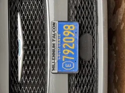 Blank License Plate Frames (USA)