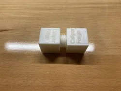 Caliper Forge Calibration Cube Thread Test