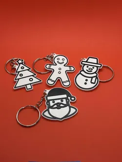 Christmas keychains