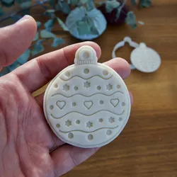 Cookie Cutter Christmas Tree Ball