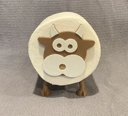Cow Toilet Paper Holder