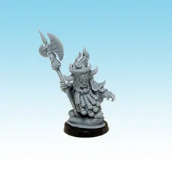 Dwarf Fire Halberdier Champion