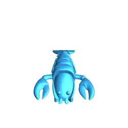 gratuită de Characters & Creatures STL Descărcare - Langosta - Clapani 3D Printers