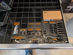 Gridfinity Bins for Bambu Lab Parts - 3U Height